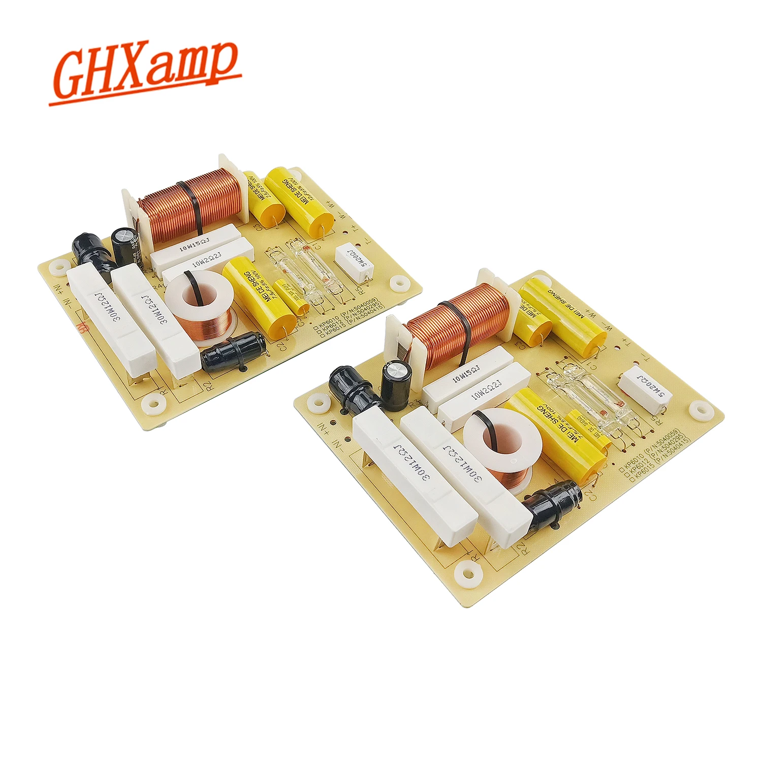 GHXAMP 800W 2 vías Audio Crossover 1800Hz Tweeter altavoz de graves divisor de frecuencia de alta potencia 2 uds