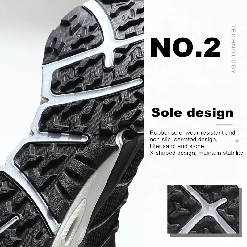 HUMTTO-zapatos de senderismo transpirables para hombre, zapatillas de senderismo para exteriores, deporte de escalada, calzado de agua para hombre, sandalias de playa, novedad de verano
