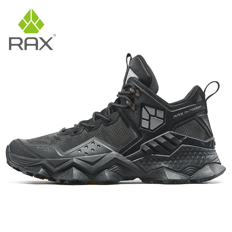 Rax-zapatos de senderismo impermeables para hombre, Botas de senderismo transpirables, botas de Trekking al aire libre, zapatillas deportivas, zapatos tácticos