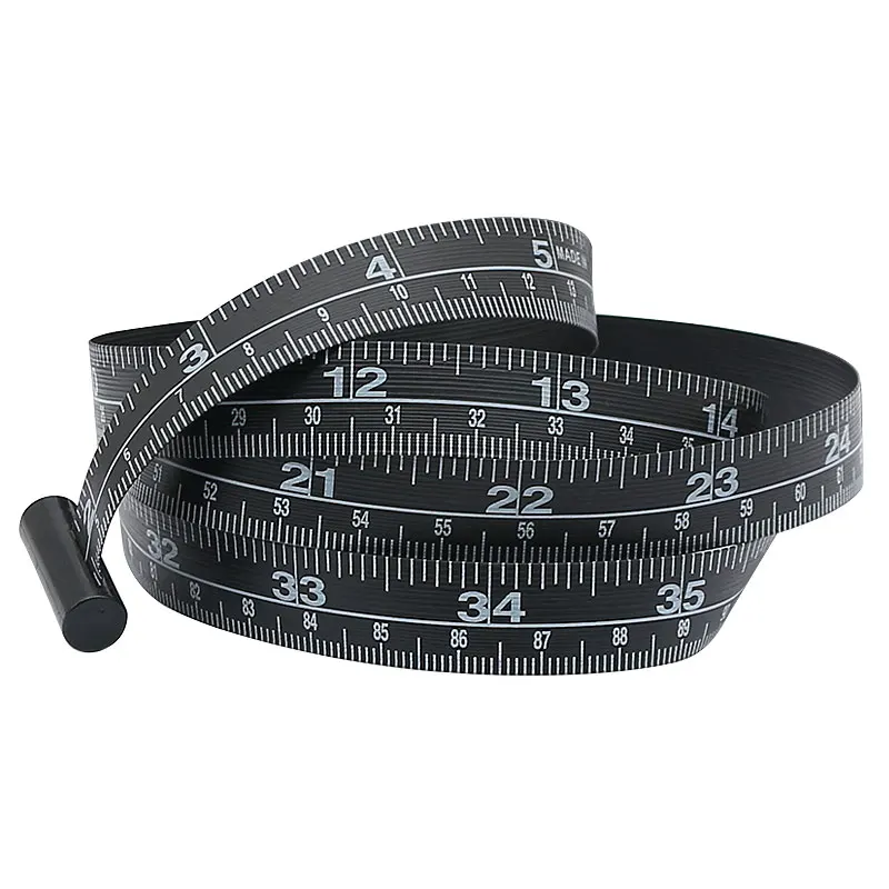 Cinta métrica para cintura corporal, regla de medición de altura retráctil de 152cm/60 pulgadas, herramientas de medición muscular, gimnasio, deportes en casa