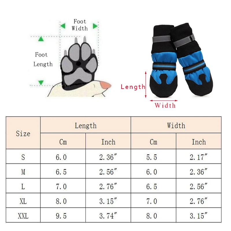 Zapatos altos reflectantes para perros medianos y grandes, botas antideslizantes impermeables para Mascotas, Doberman, Galgo, suministros para Mascotas