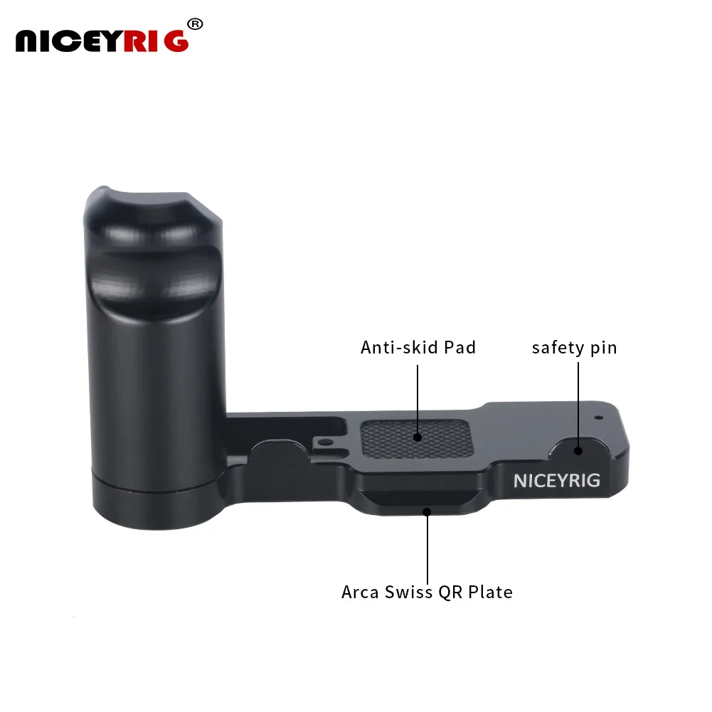 Niceyrig Soporte en L con Empuñadura para Cámara Sony ZV-1