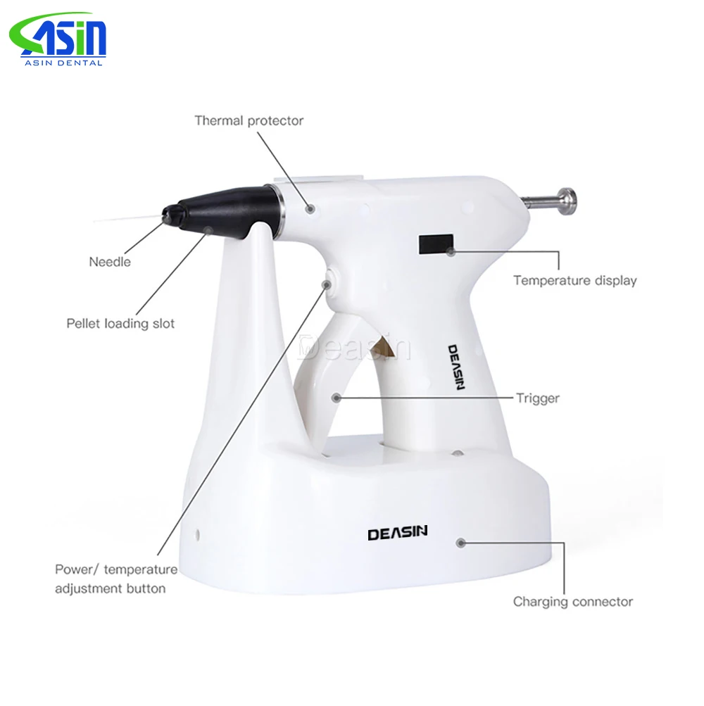 Nuevo sistema de obturación Dental Endo, pistola, pluma calentada, puntas de guuta de Percha, punta calefactora de relleno 3D inalámbrica, SY-FILL