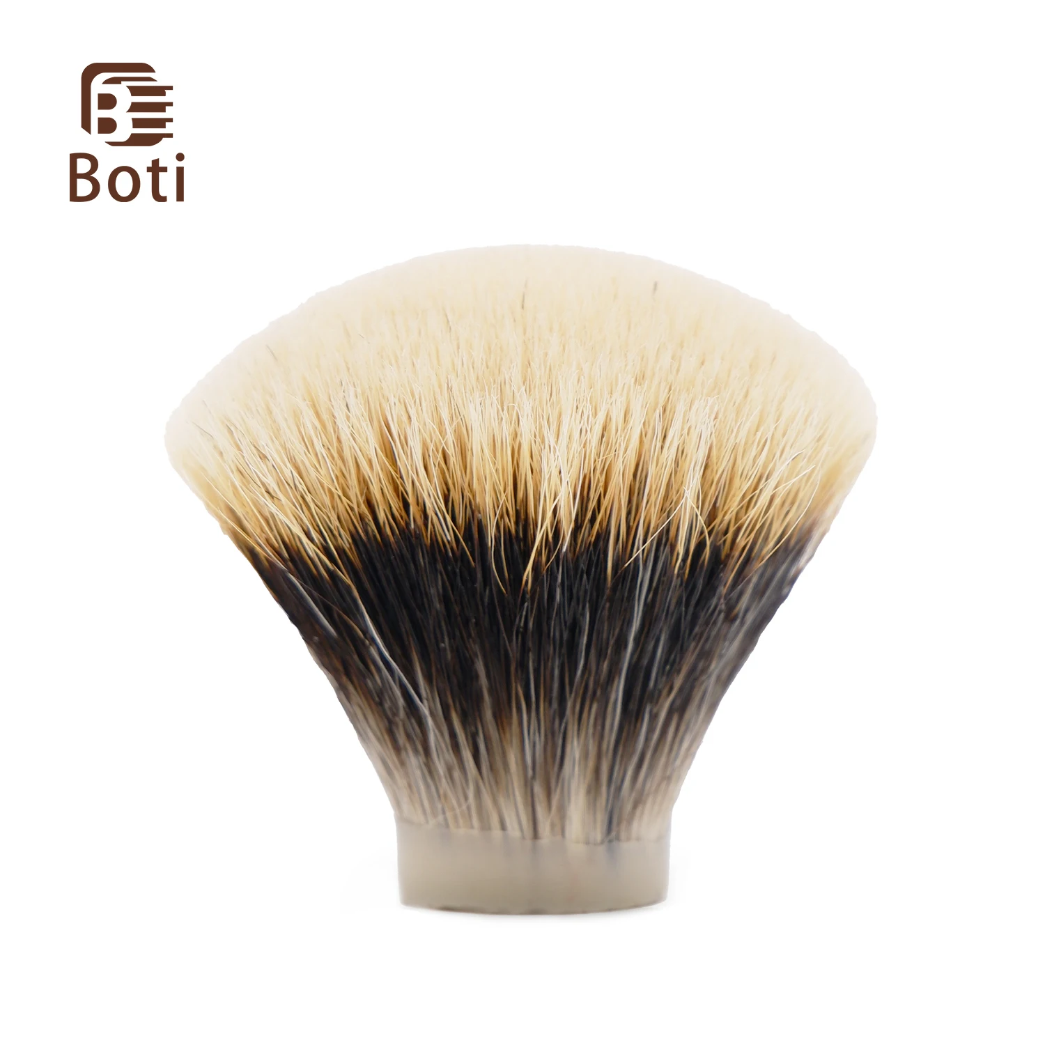 Boti Brush Knot -SMF (Flor de Piedra Central) SHD, Cepillo para Nudos de Cabello, Herramienta de Limpieza de Barba para Hombres