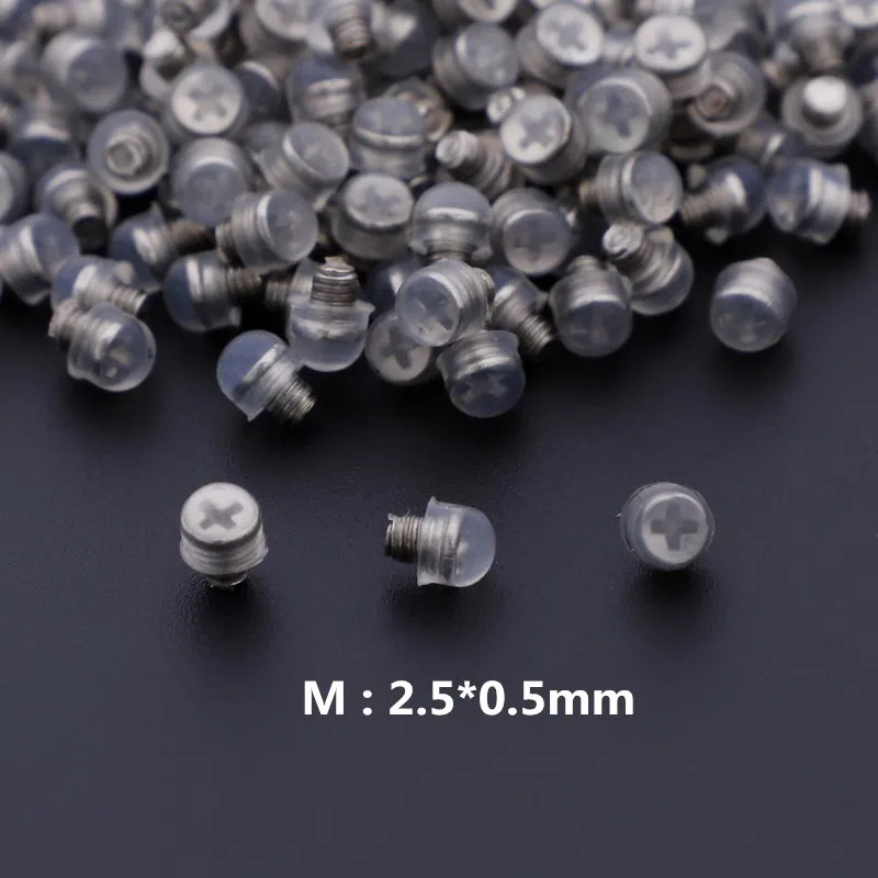 Accesorios de tijera para peluquería, accesorios de salón de peluquería, 2 tamaños, 500/1000 Uds., 3,0/2,5mm