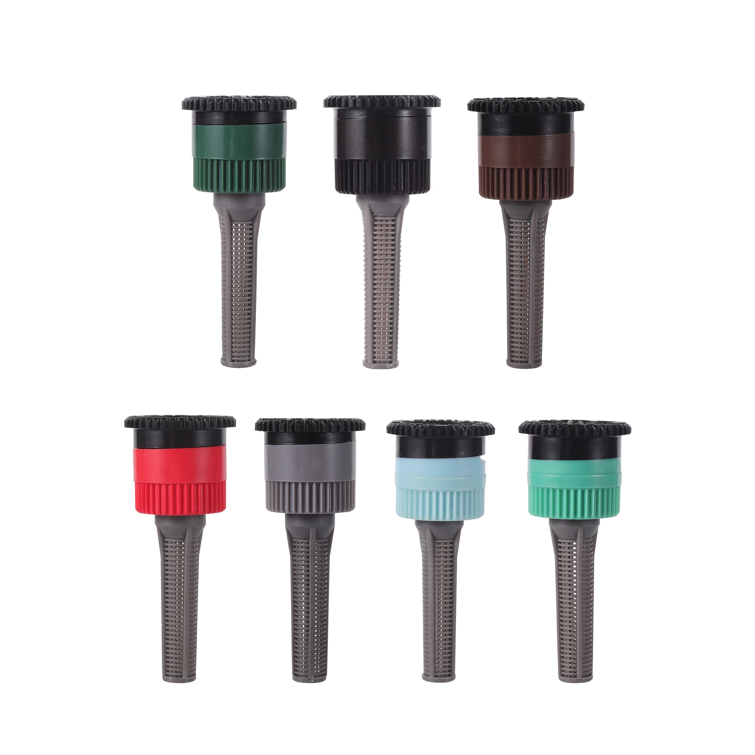 Boquilla difusora giratoria ajustable de 0 ~ 360 grados, aspersor emergente para jardín, césped, granja, accesorios de conexión de rosca hembra de 1/2 ", 1 unidad