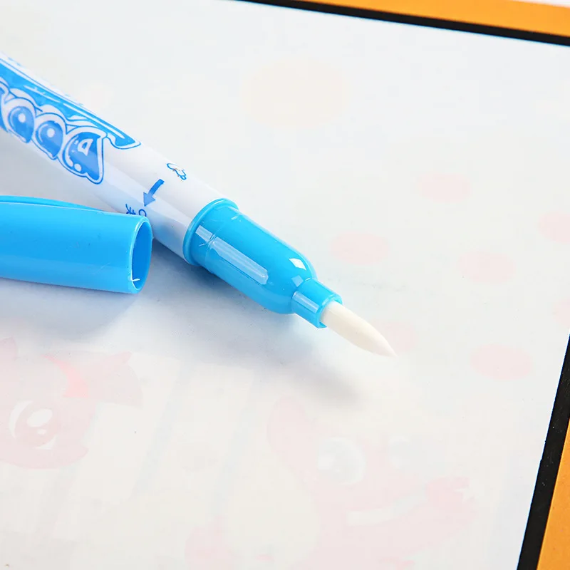 Disney Minnie Mickey pintura al agua juguetes de dibujo Graffiti anime figura de acción acuarela libro mágico para niña regalo de cumpleaños