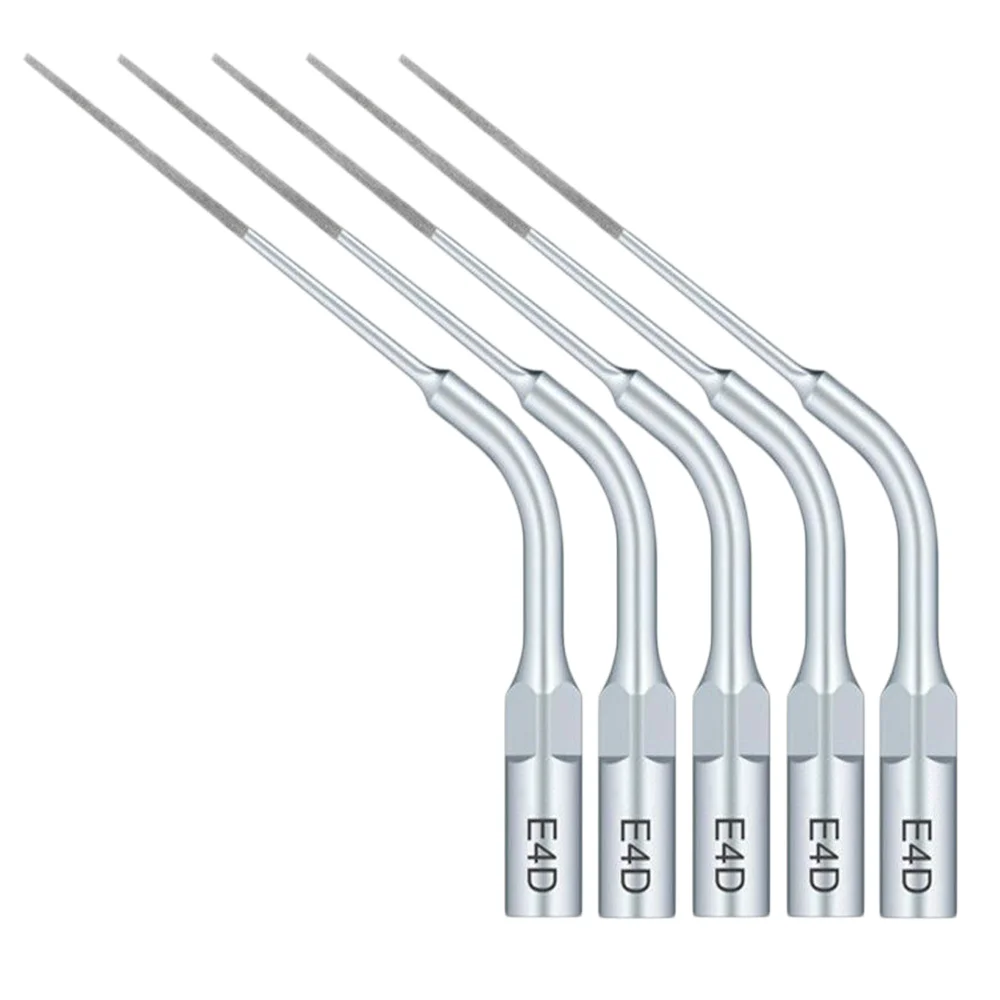 Puntas de escalador ultrasónico Dental E3D E4D Endodoncia Endo apto para pájaro carpintero EMS Satelec pieza de mano herramienta de odontología dientes Whiteni 5 uds