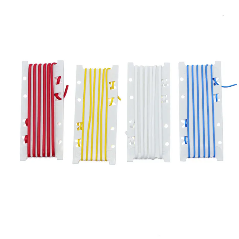 Lazo Vascular Veterinario 100% Silicona de Grado Médico, Lazos Vasculares de Alta Calidad Rojo Azul Blanco Amarillo, Nuevo Producto Médico, 4 Piezas