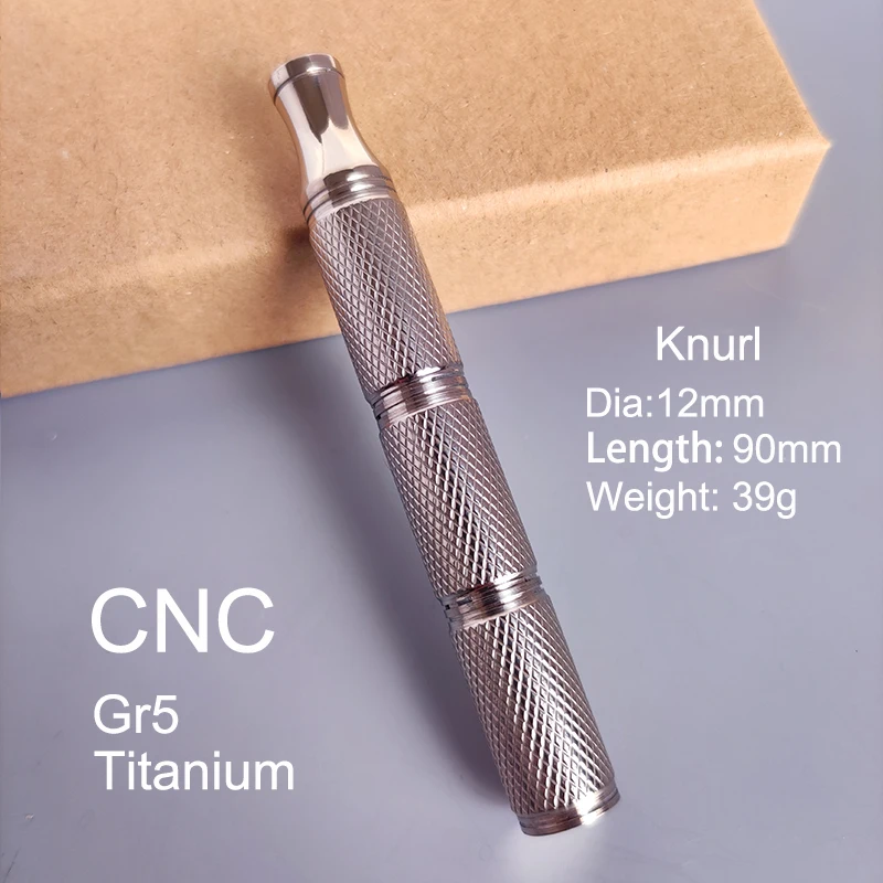 Dscosmetic Knurl Mango de afeitadora de seguridad de acero inoxidable 316L