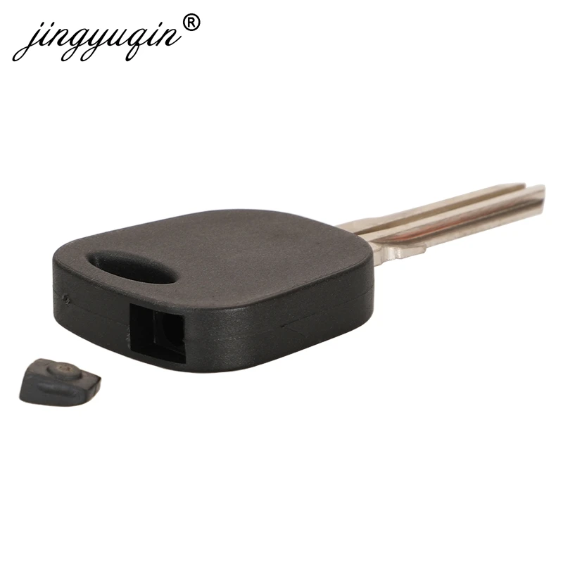 Jingyuqin 10 Uds transpondedor llave de coche Shell para Ford Escape Kuga Maverick Focus Mondeo F150 Mustang caso clave Fob con agujero de Chip