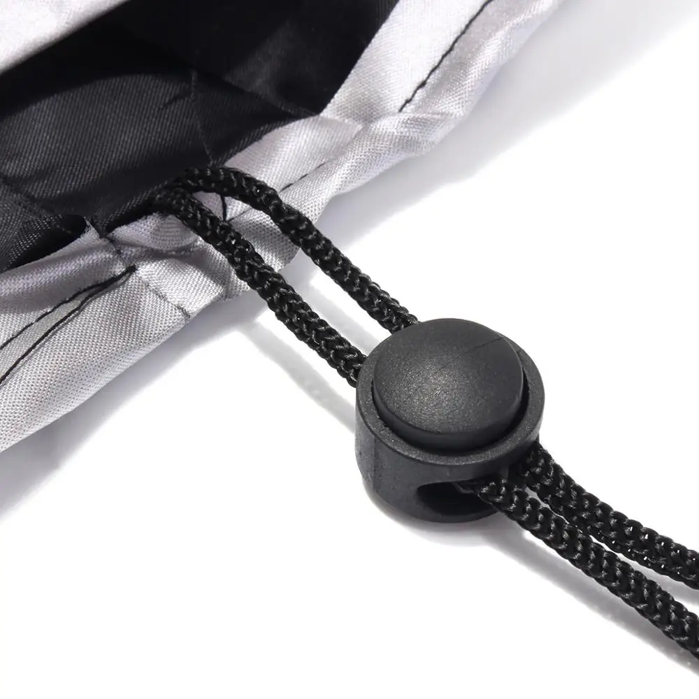 Funda para Muebles de Exterior de Varios Tamaños, Funda para Sofá, Silla y Mesa, Fundas Impermeables contra Lluvia, Nieve y Polvo, Color Gris