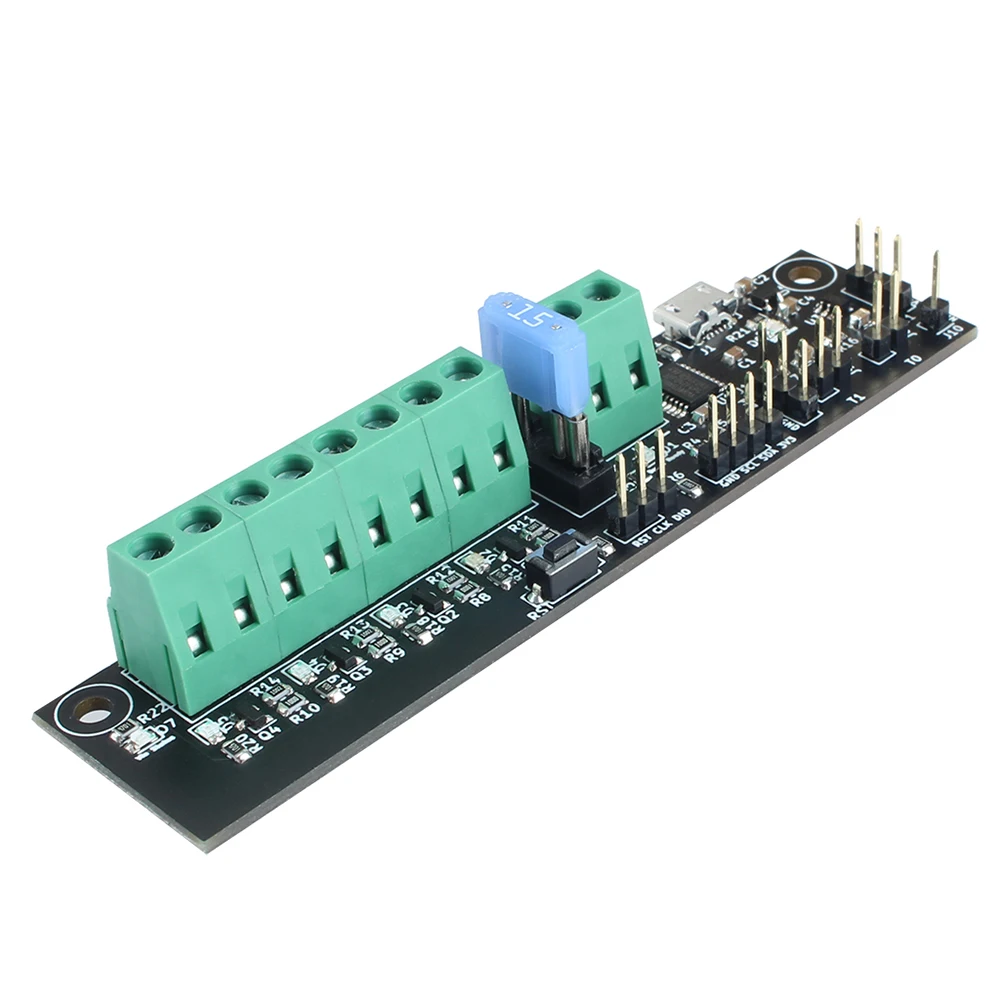FYSETC 1 unidad Expansor Klipper de alta calidad para impresora 3D Voron con MCU STM32F042F6P6, Expansor Voron 2.4