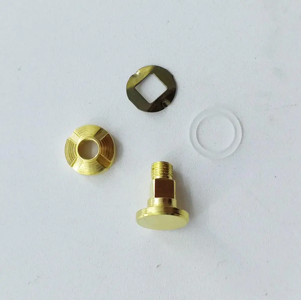 Lote de 100 Piezas en Caja, Kit de Reparación de Tijeras, Tornillos para Tijeras de Peluquería