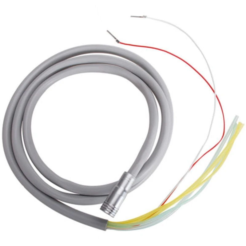 Cable de manguera de tubo de silicona Dental con conector, 2/4/6 agujeros para pieza de mano de alta velocidad, herramienta de Material de odontología de turbina de aire
