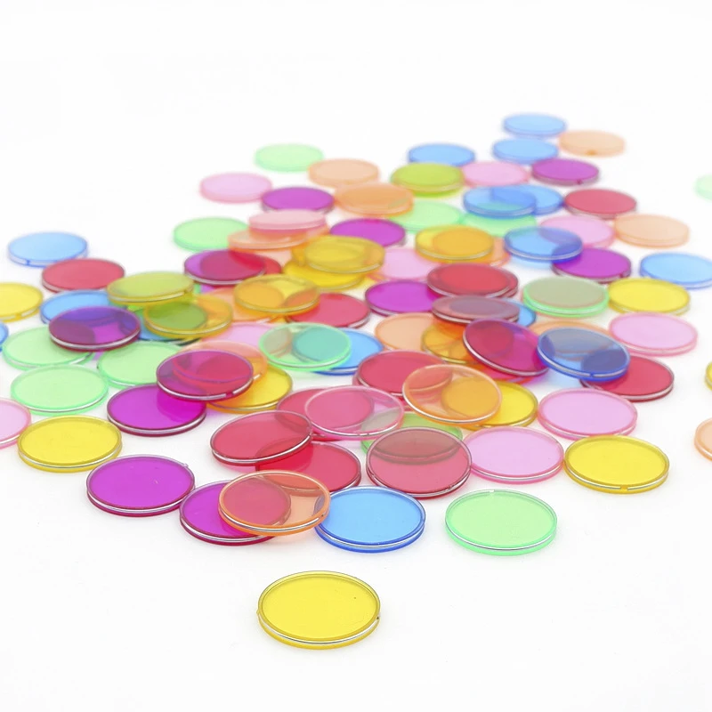 Palo de hoja Circular magnética de Color plástico, juego de experimentos magnéticos de ciencia física, ayuda para enseñanza de aprendizaje de Color Montessori