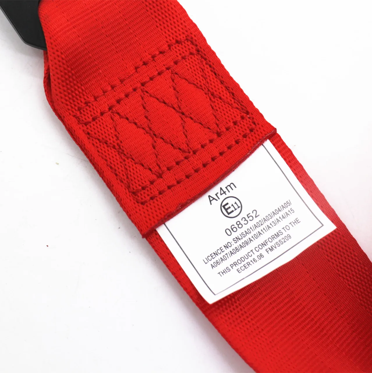 Cinturón de seguridad retráctil para coche, cinturón de seguridad para Conductor, piezas de automóviles, certificación CE, 3 puntos
