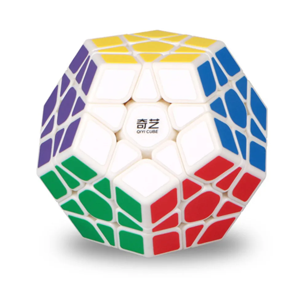 Megaminx Magic Cube 3x3 Dodecaedro sin pegatinas, cubos de velocidad, rompecabezas giratorio, juguete
