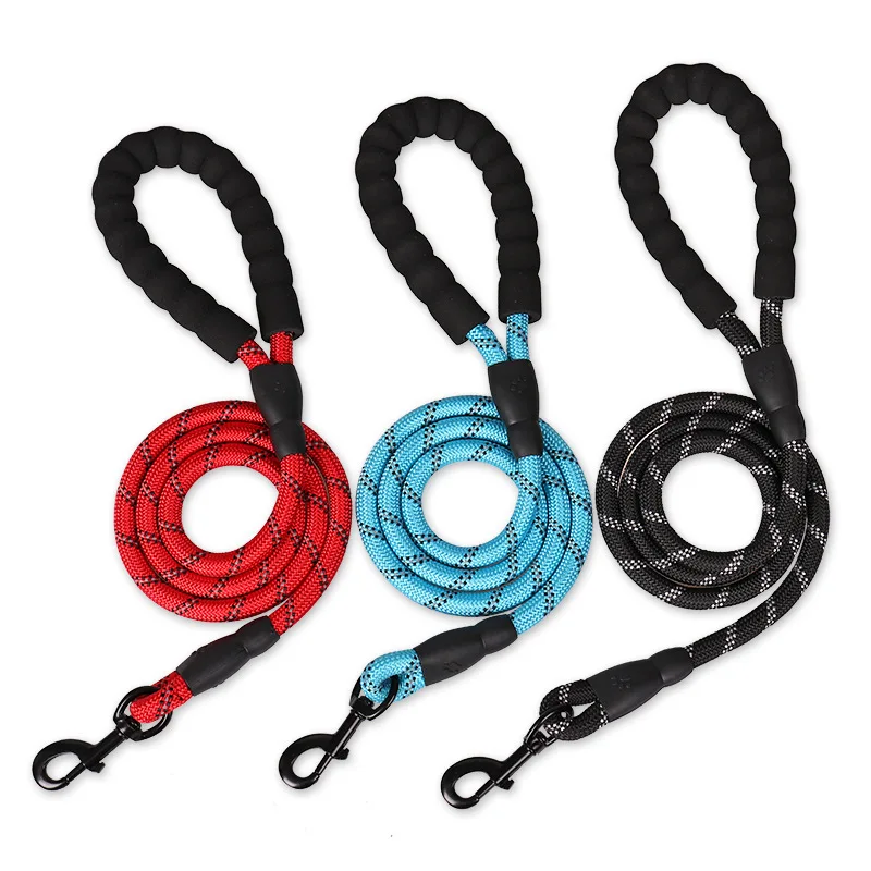 Correa fuerte para perro de 150/200/300cm, correas reflectantes para mascotas, correa para perro grande, pequeño, mediano y grande, remolque de arrastre, Golden Retriever
