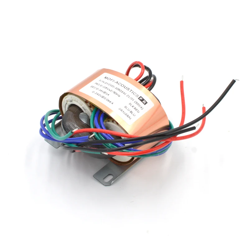 Transformador TOFI-30VA R-Core 14+240VAC