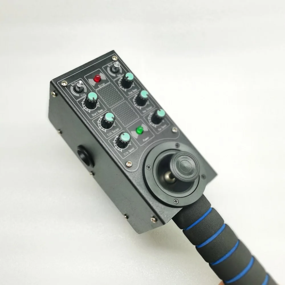 Controlador de Plataforma Giratoria de Dos Ejes para Cámaras de Filmación