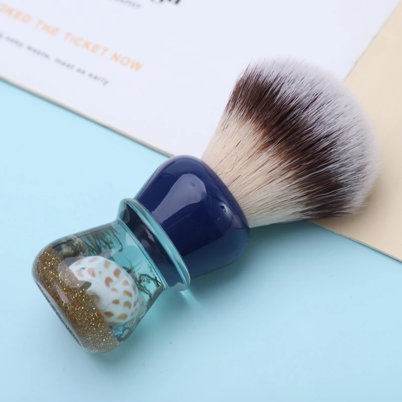 YAQI Atlantis-brocha de afeitar de pelo sintético para hombre, 24mm
