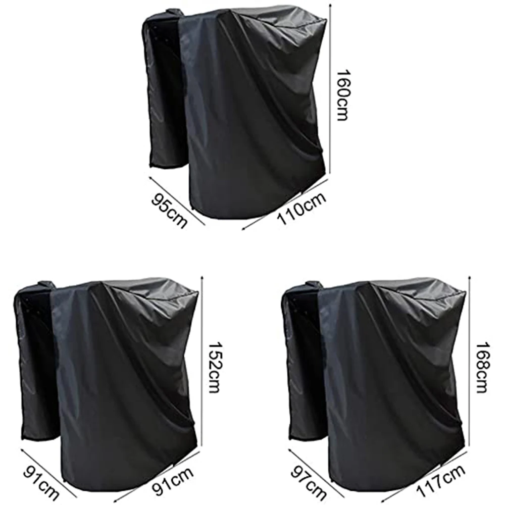 Nueva funda para cinta de correr, funda plegable para cinta de correr, funda impermeable y a prueba de polvo, funda protectora solar impermeable de tela Oxford (negro)