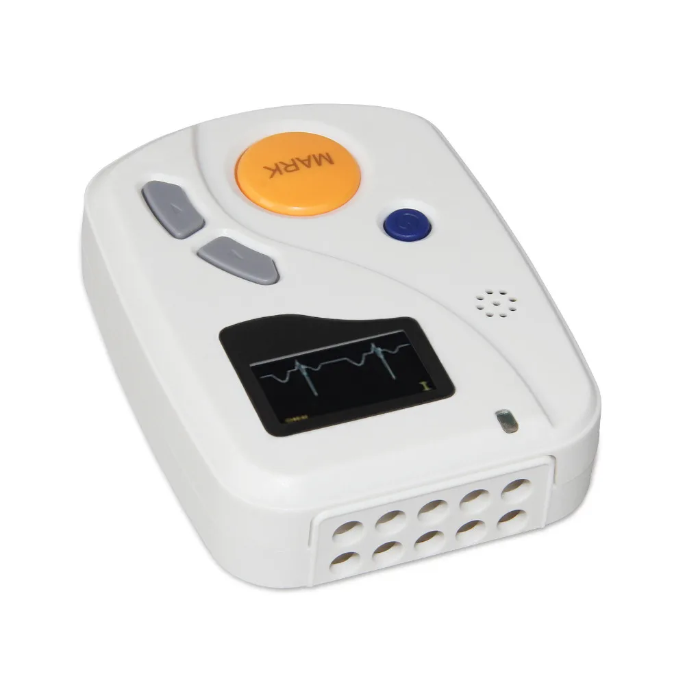 TLC6000 Sistema de grabadora analizador dinámico Holter ECG de 12 derivaciones y 24 horas, usb pc sw, portátil