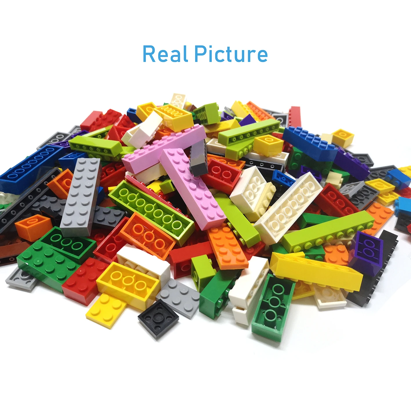 100 Uds. Azulejo 1x1 redondo DIY bloques de construcción 33 colores juguetes educativos creativos para niños tamaño Compatible con 98138