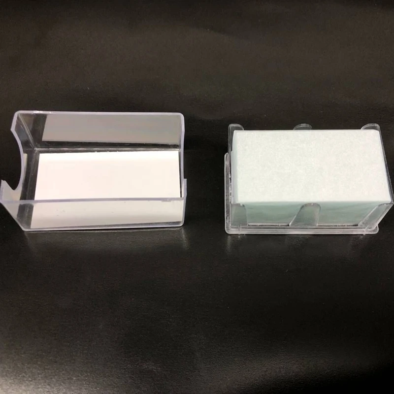 100 Unidades de Portaobjetos de Vidrio para Microscopio de 24x50 mm, Portaobjetos en Blanco, Accesorios para Microscopio, Grosor de 0.13-0.17 mm