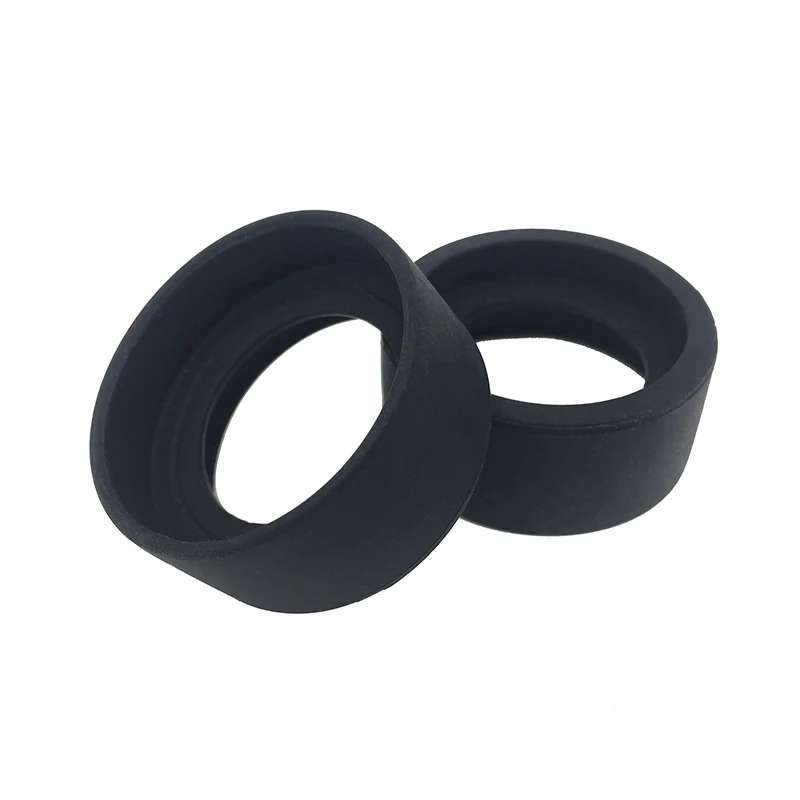 2 protectores de ojos de goma con diámetro interior de 36 mm para lentes de ojo de 34-37 mm para microscopio o telescopio