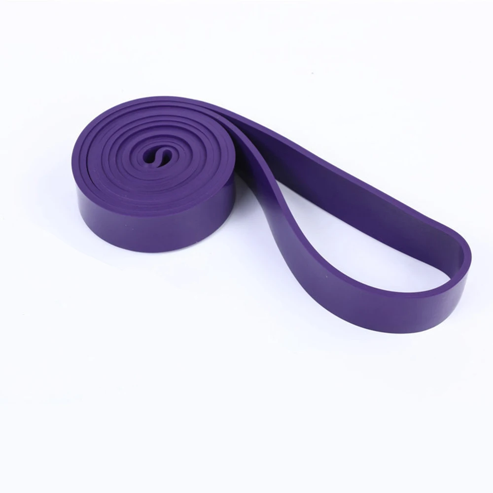1 Uds banda elástica de Fitness banda de resistencia Tpe banda de tensión de asistencia de Yoga cuerda elástica de látex entrenamiento hombros espalda y caderas