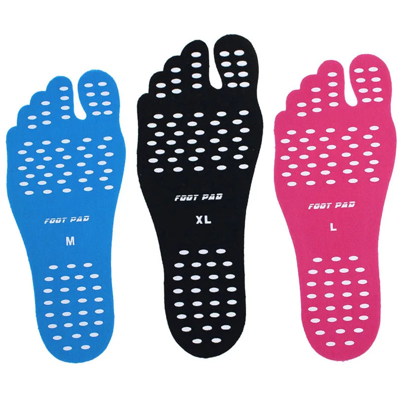 Almohadillas Adhesivas antideslizantes para pies de piscina, alfombrillas de protección de aislamiento Invisible, plantillas de palo descalzo, pegatina para zapatos