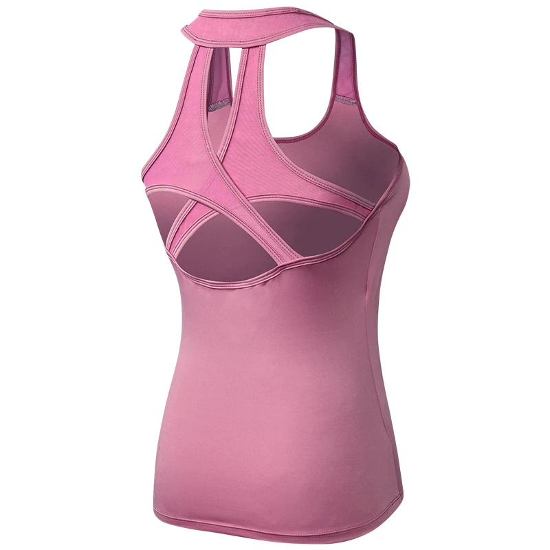 Camisetas de Yoga para mujer, Top deportivo, camiseta deportiva para Fitness, camisetas de Yoga para gimnasio, camiseta sin mangas para mujer, ropa deportiva 2023