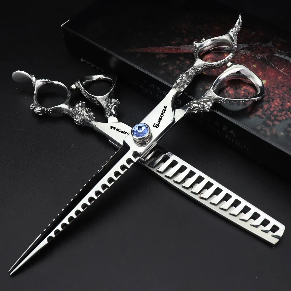 Tijeras profesionales de peluquería de 5,5/6/6,5/7,5/8/9 pulgadas, tijeras de corte de pelo para barbería, tijeras de pelo japonesas para adelgazar