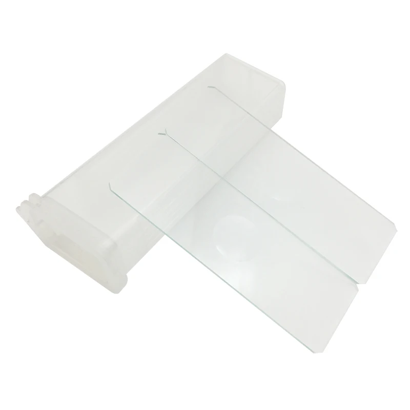 Microscopio cóncavo único reutilizable para laboratorio, portaobjetos de vidrio en blanco, consumibles de laboratorio para muestras de líquido, venta al por mayor, 5 piezas, 7103