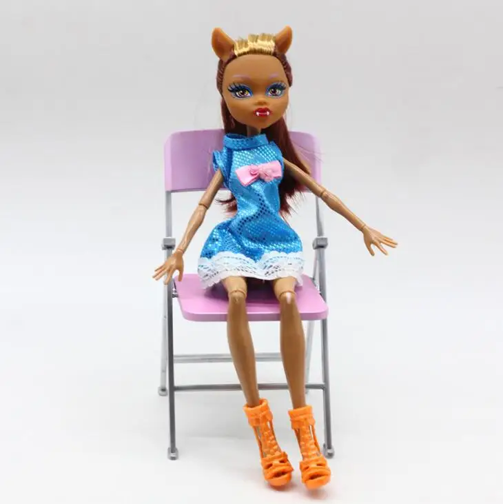 1 Uds. Muñecas monstruo de moda de alta calidad Dráculaura/Clawdeen Wolf/Frankie Stein/negro WYDOWNA Spider cuerpo móvil juguetes para niñas