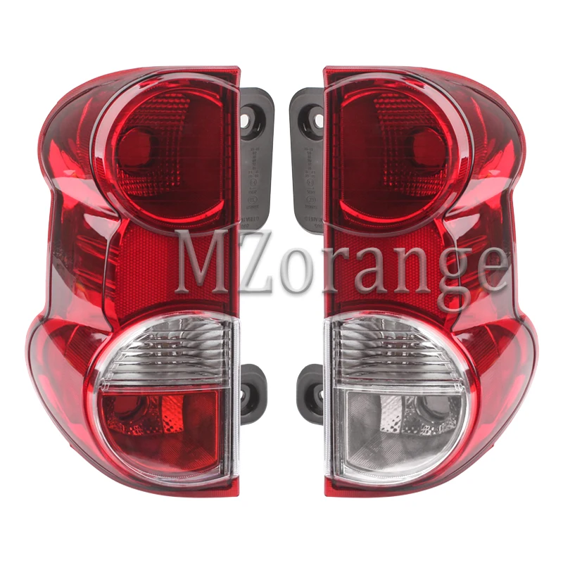 Luces traseras exteriores para Nissan NV200 2009-2019, luz trasera, luz de freno, lámpara antiniebla trasera, cubierta de lámparas de advertencia, accesorios para coche