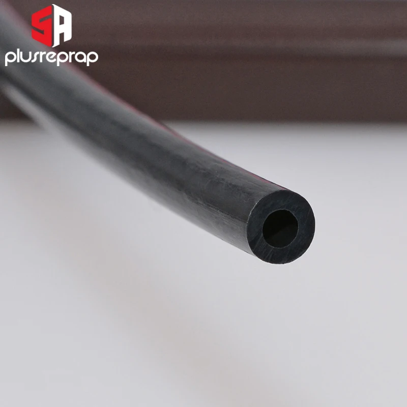 Tubo de PTFE de 1 metro, 2x4mm, ID, 2mm OD, 4mm, para piezas de impresora 3D, tubo Bowden J-head, tubo guía de filamento de 1,75mm
