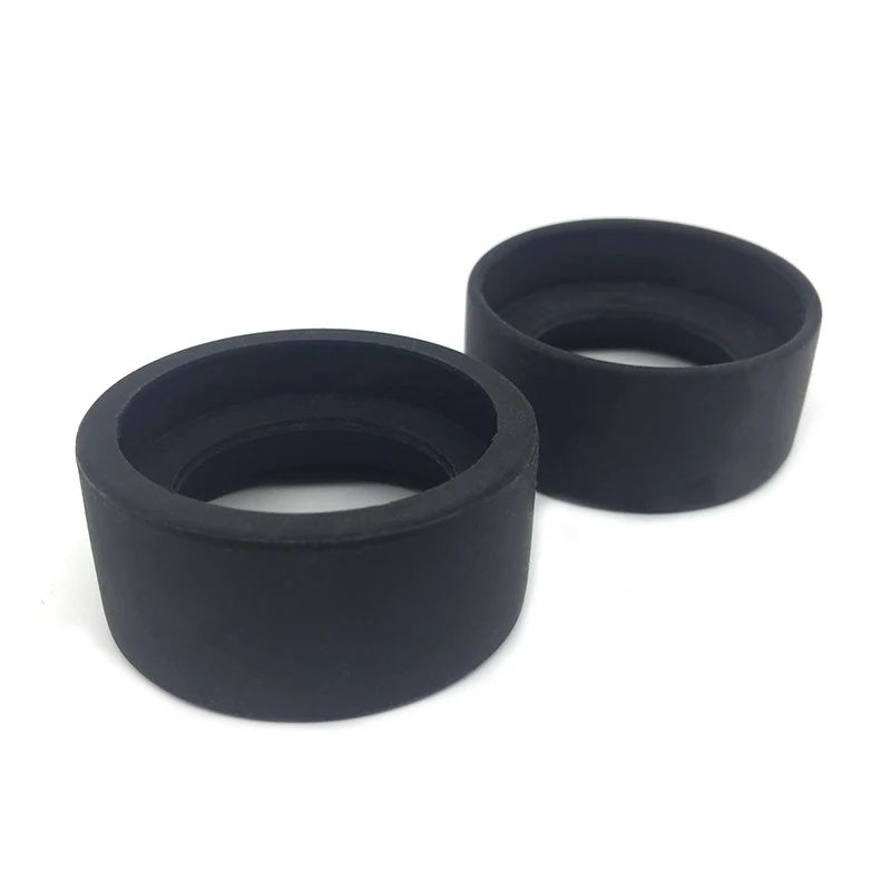 2 protectores de ojos de goma con diámetro interior de 36 mm para lentes de ojo de 34-37 mm para microscopio o telescopio