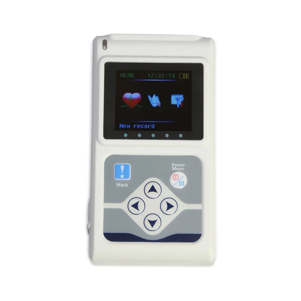 CONTEC TLC5000, sistema de grabación de 12 canales, ECG/EKG Holter, Software de Monitor