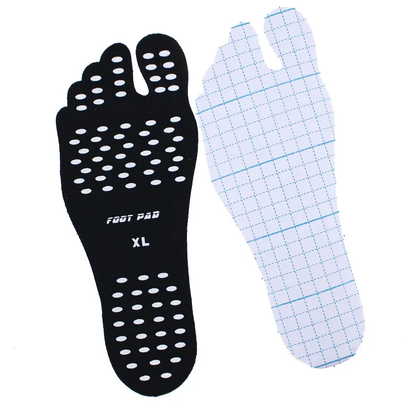 Almohadillas Adhesivas antideslizantes para pies de piscina, alfombrillas de protección de aislamiento Invisible, plantillas de palo descalzo, pegatina para zapatos