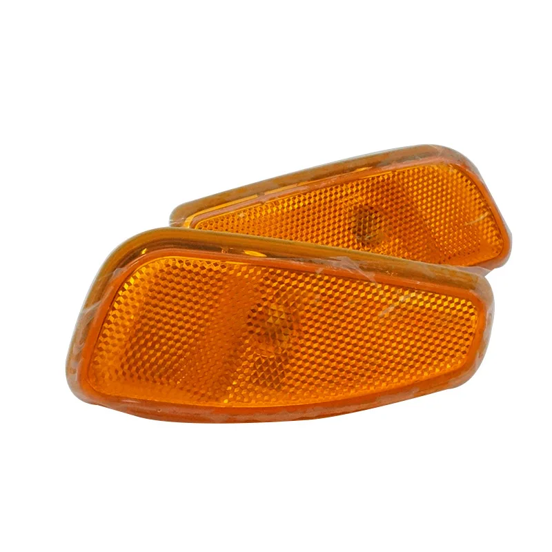 Para Jeep Renegade 2014-2017 luz de señal de giro de advertencia de reflexión lateral lámpara de señales de giro delanteras luz lateral y cubierta