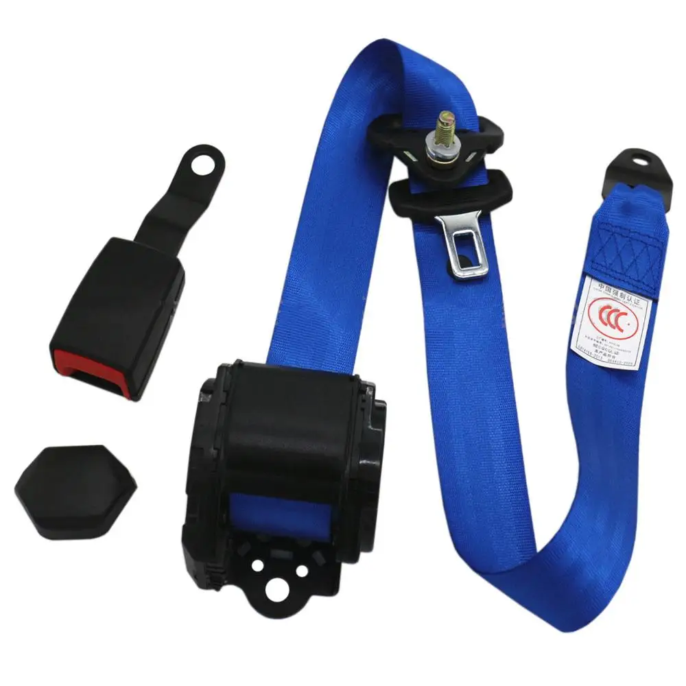Cinturón de seguridad retráctil para coche, cinturón de seguridad para Conductor, piezas de automóviles, certificación CE, 3 puntos