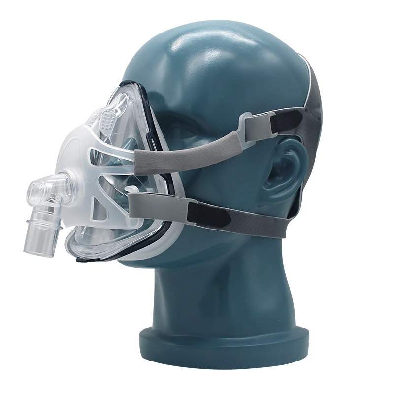 Iduntech CPAP máscara facial completa cojín para FM F1A F1B máscara Apnea del sueño CPAP máquina CPAP accesorios Headger almohadilla de silicona