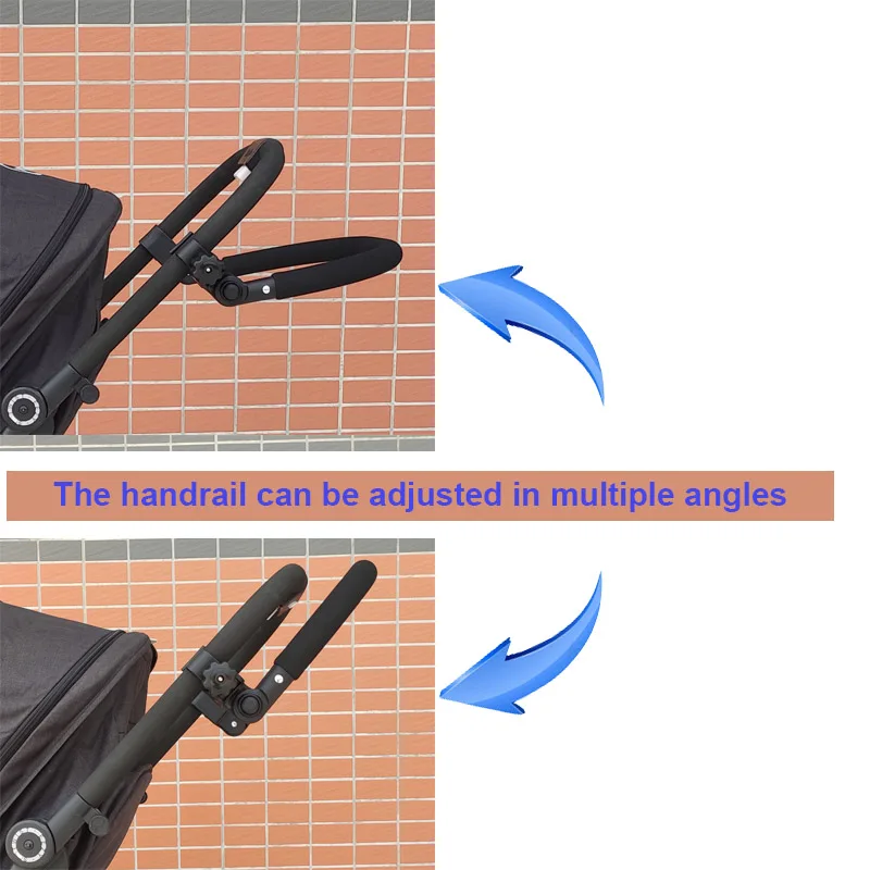Accesorios de cochecito de bebé, manija extensible, parachoques de carril para YOYO Cybex Eezy S/S+/Twist