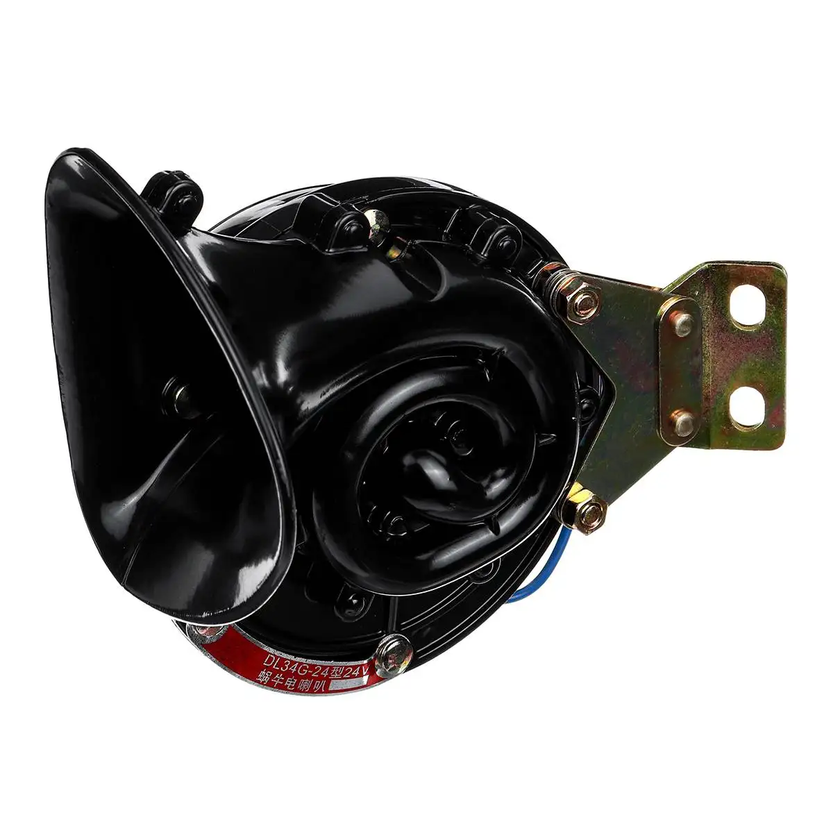 Bocina eléctrica de Caracol de aire para coche, bocina de toro de 300DB, 12V, 24V, sonido intenso, estilo de coche fuerte para vehículo, motocicleta, camión, barco