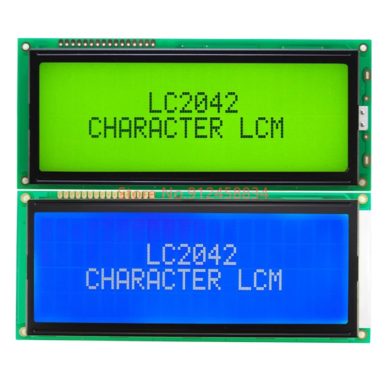 Fuente cirílica rusa de gran tamaño 20x4 2004 o módulo de pantalla LCD en inglés, 146x62,5mm, envío gratis en lugar de ACM2004F-FL-YBH-02