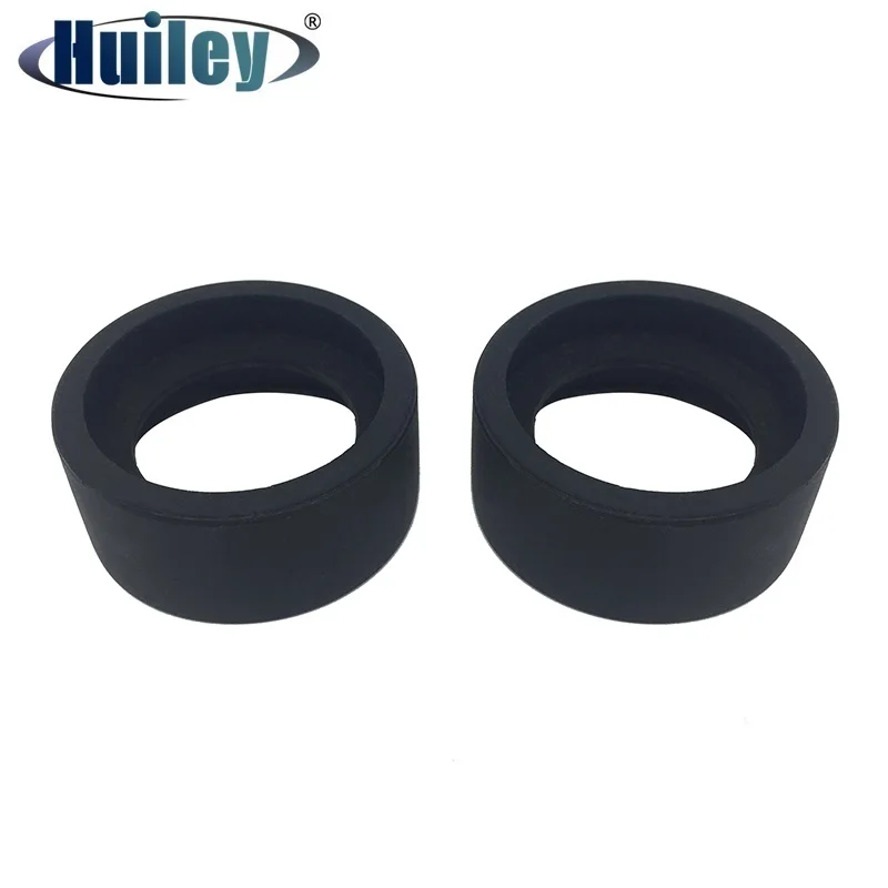 2 protectores de ojos de goma con diámetro interior de 36 mm para lentes de ojo de 34-37 mm para microscopio o telescopio