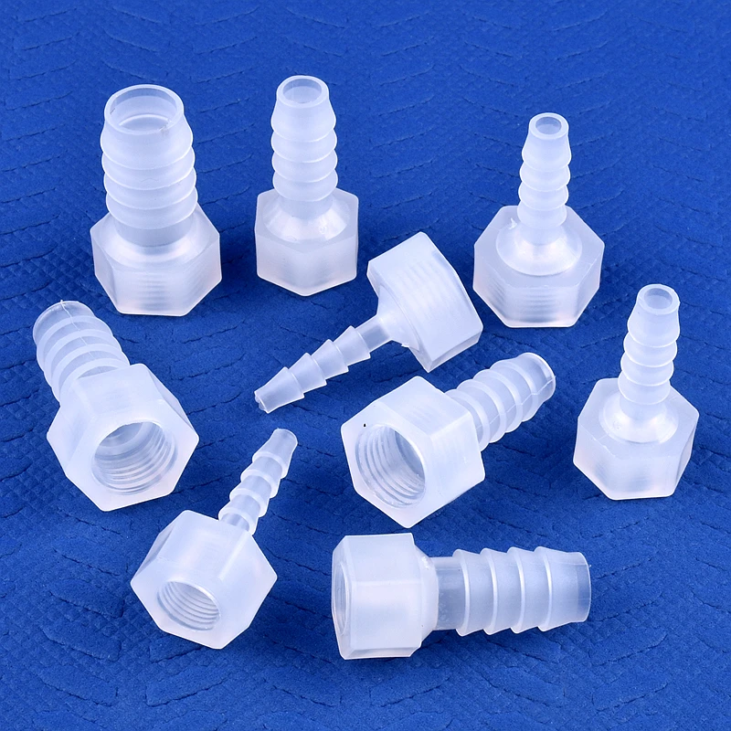 Conector directo de Pagoda para tanque de Acuario, accesorios de bomba de aire, sistema de riego, junta de manguera de tubería de agua, G1/8 ~ 200 a 4 ~ 12 PP, 5 ~ 1/4 unids/lote